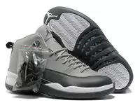 chaussure man classic jordan 12 air 2013 style exquis new gray black